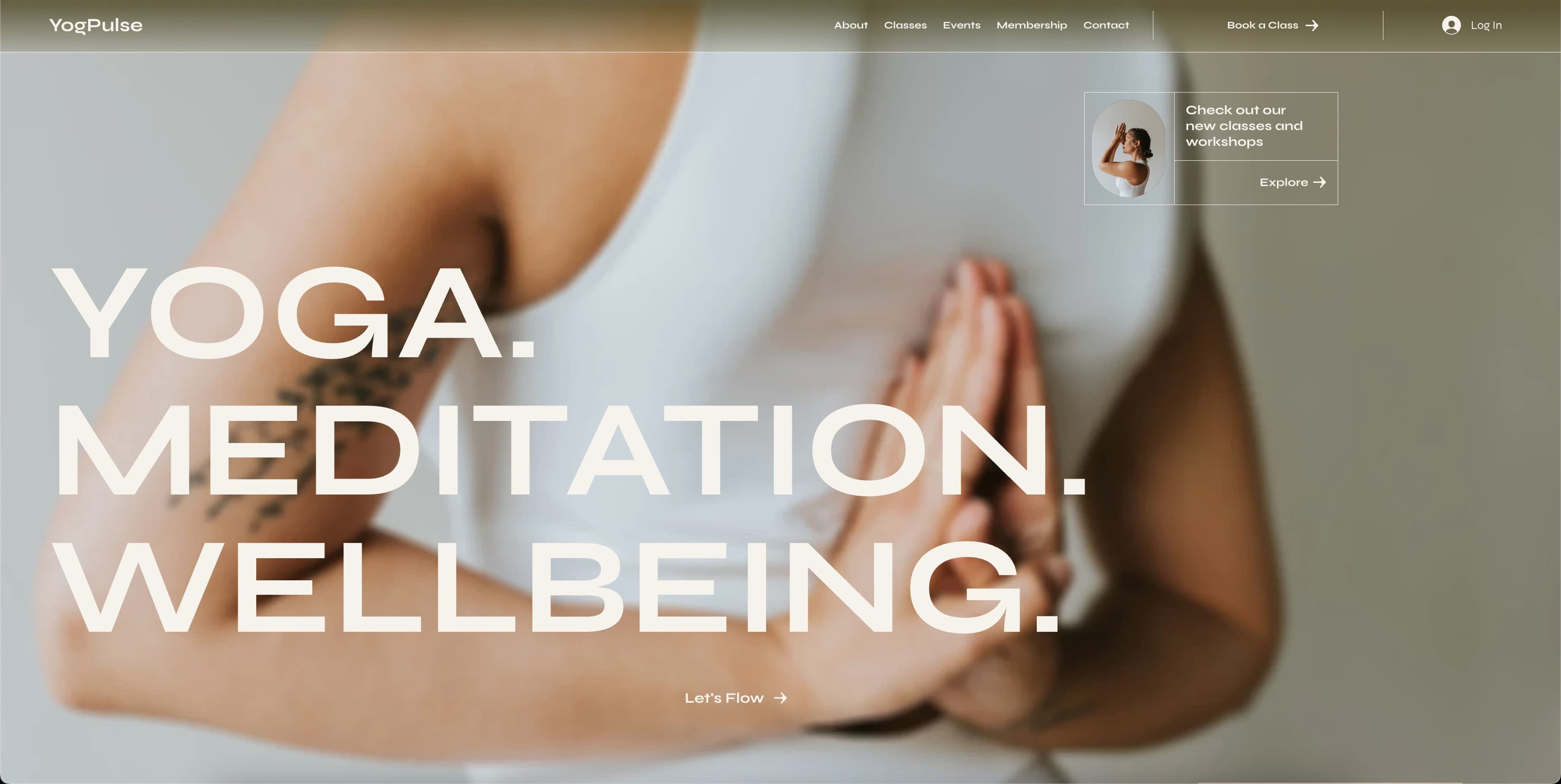 YogPulse - Home page